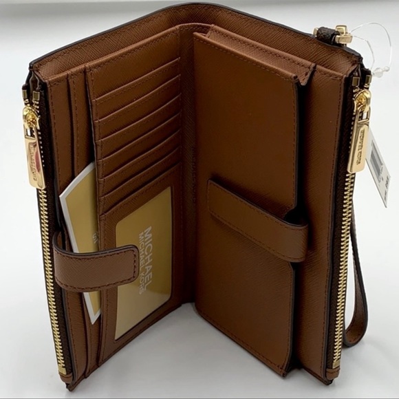 MICHAEL KORS LG XCHAIN SHOULDER TOTE & WALLET-WRISTLET-PHONE CASE SET - Picture 13 of 16